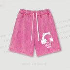 Stupid Frog Vintage Washed Vintage Shorts