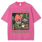 PaRappa the Rapper MF DOOM Vintage Wash Japanese Design T-Shirt