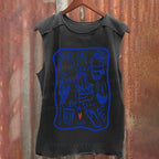 Graffiti Vintage Washed Tank Top
