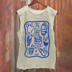 Graffiti Vintage Washed Tank Top
