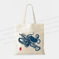 Octopus Japanese Style Tote Bag