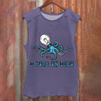 Vintage Octopus I Have An Idea Washed Tank Top