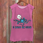 Vintage Octopus I Have An Idea Washed Tank Top