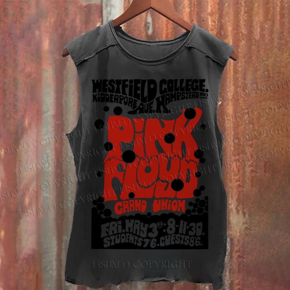 Vintage Pink Floyd Washed Tank Top