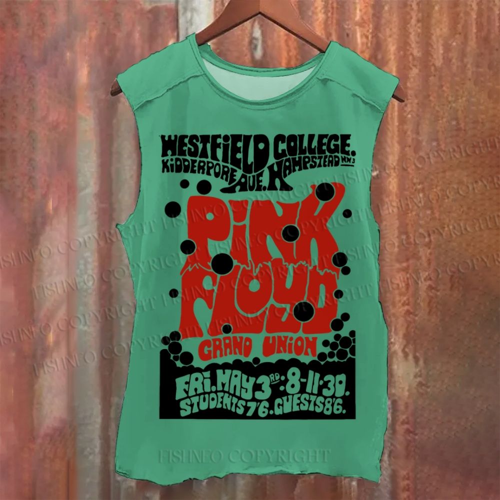 Vintage Pink Floyd Washed Tank Top