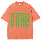 Unisex The Matrix Printed Washed Tee