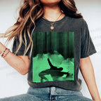 Unisex The Matrix Printed Washed Tee