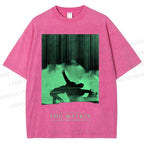 Unisex The Matrix Printed Washed Tee