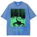 Unisex The Matrix Printed Washed Tee