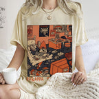 Unisex PaRappa the Rapper Printed Washed Tee