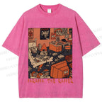 Unisex PaRappa the Rapper Printed Washed Tee