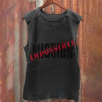 Vintage Mission： Impossible Washed Tank Top