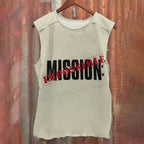 Vintage Mission： Impossible Washed Tank Top