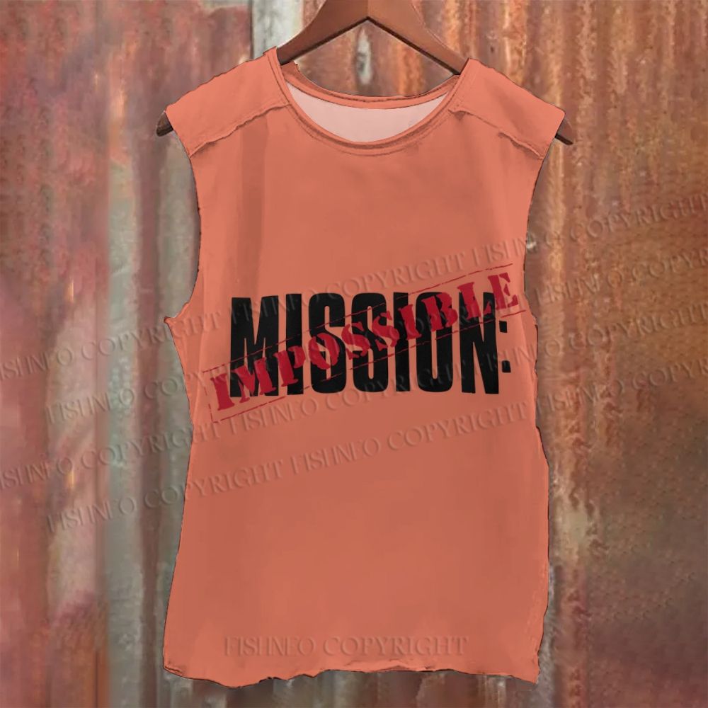 Vintage Mission： Impossible Washed Tank Top