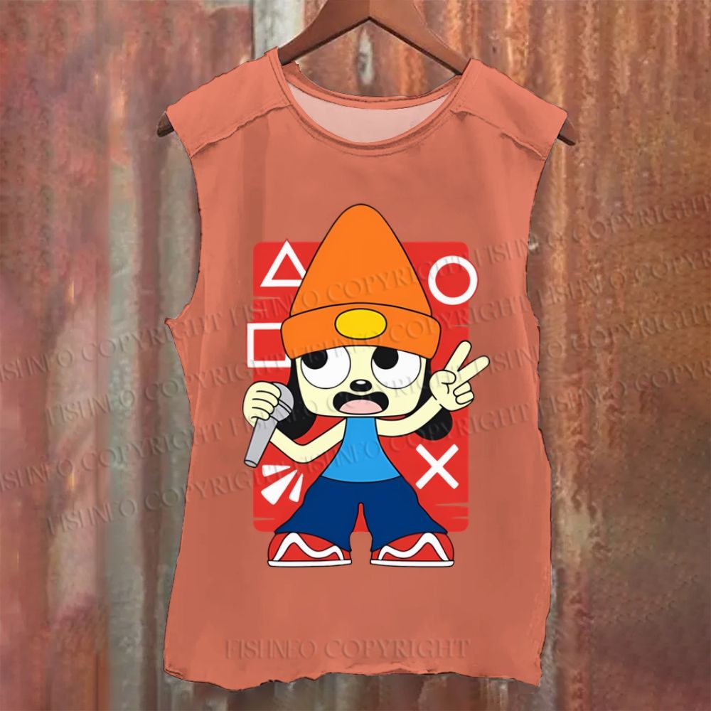 Vintage PaRappa the Rapper Washed Tank Top