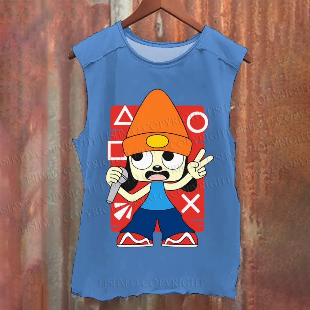 Vintage PaRappa the Rapper Washed Tank Top