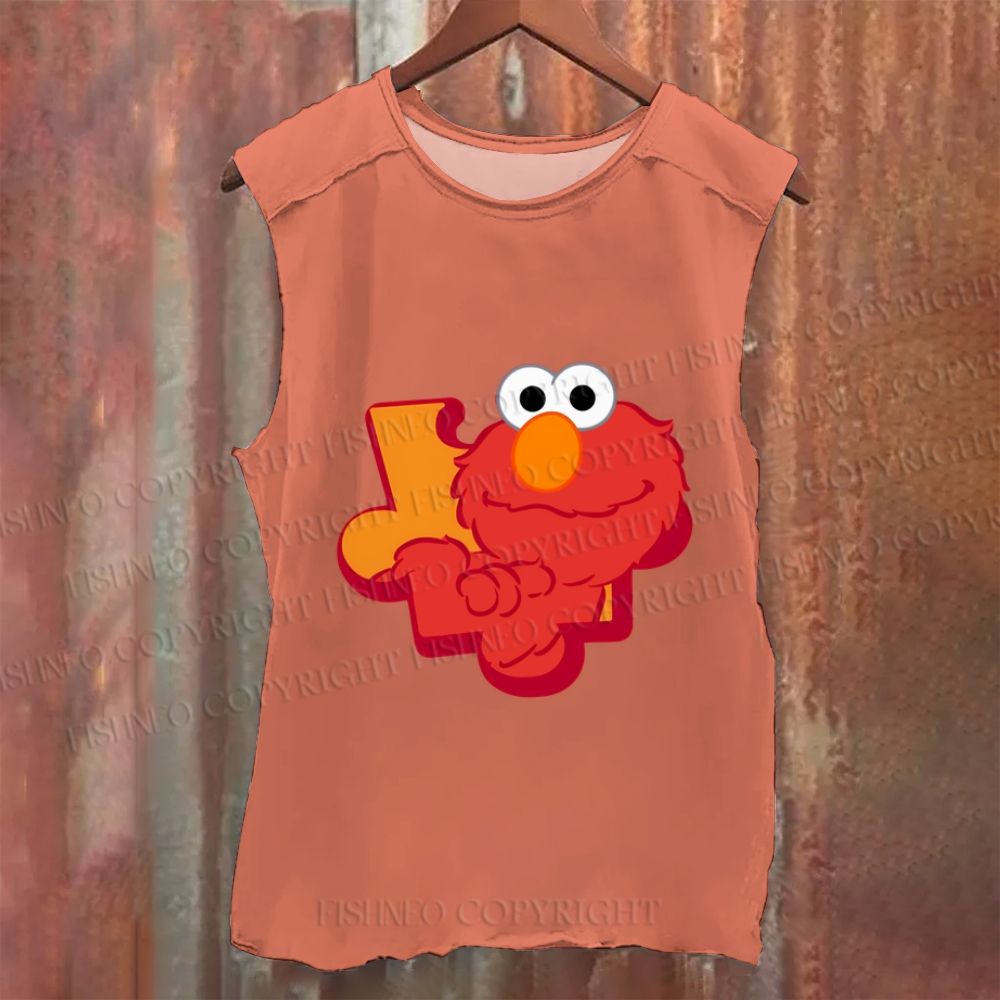 Vintage Sesame Street Washed Tank Top