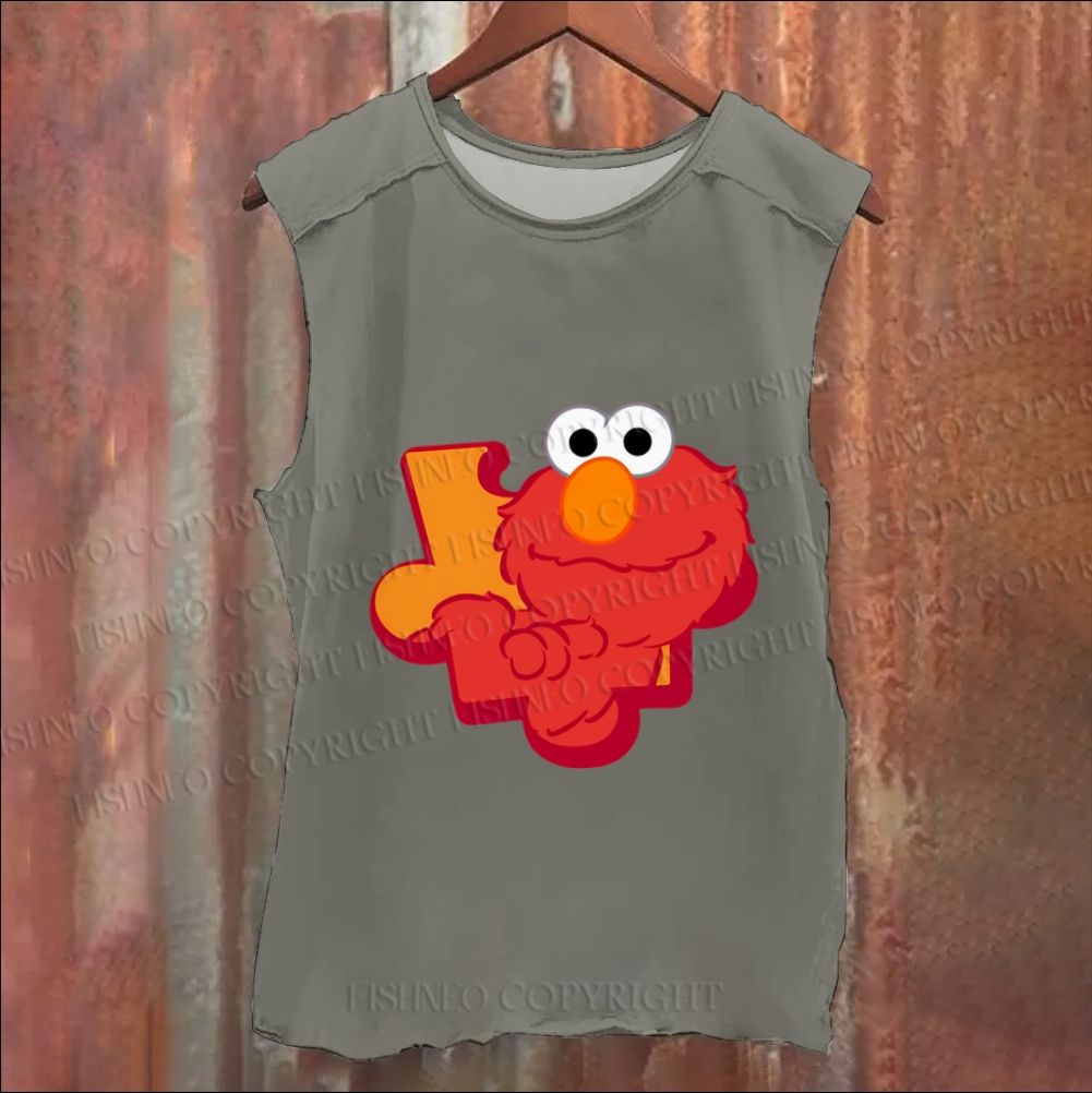 Vintage Sesame Street Washed Tank Top