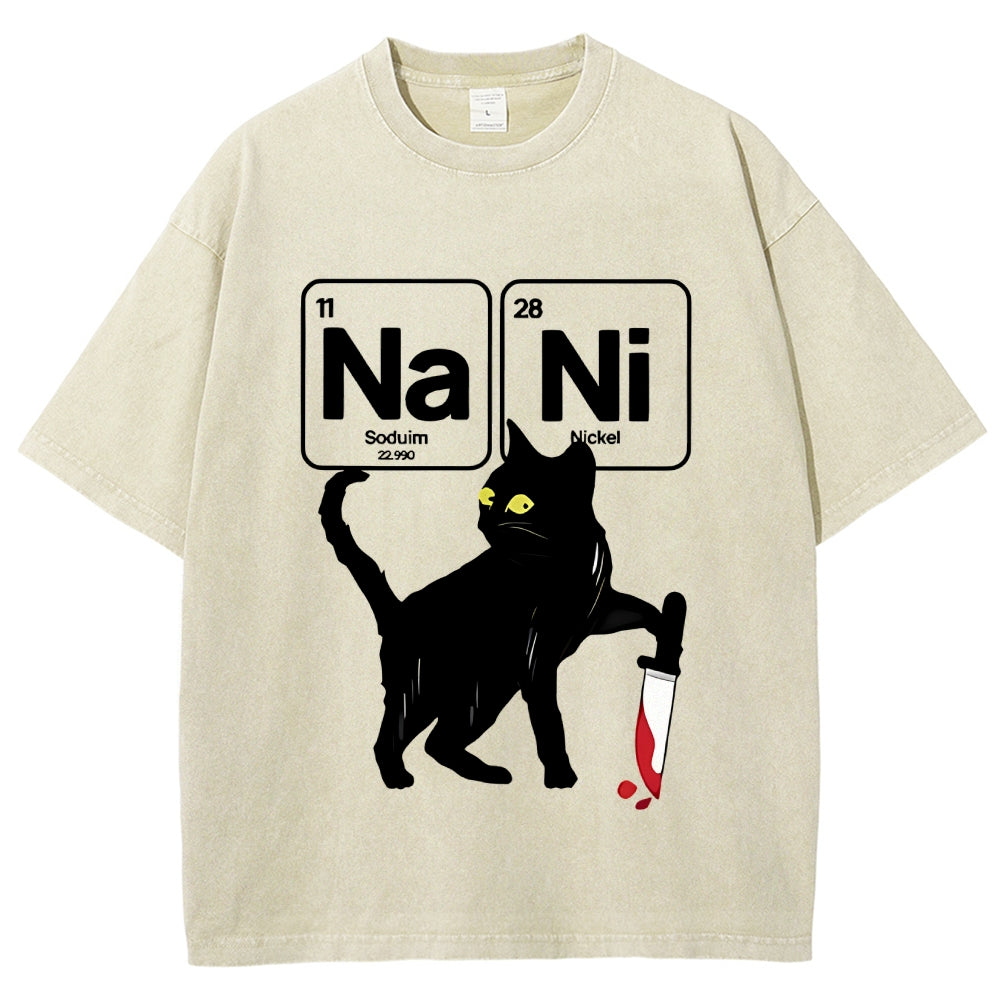 When Chemistry Meets Chaos Washed Tee
