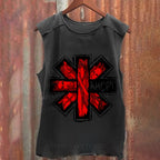 Vintage Red Hot Chili Pepper Graffiti Washed Tank Top