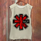 Vintage Red Hot Chili Pepper Graffiti Washed Tank Top