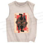 Unisex X-Men Gambit Printed Washed Tank Top