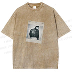 Unisex Pride Polaroid The Queers Are Here  Printed Washed Tee