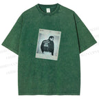 Unisex Pride Polaroid The Queers Are Here  Printed Washed Tee