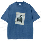 Unisex Pride Polaroid The Queers Are Here  Printed Washed Tee