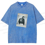 Unisex Pride Polaroid The Queers Are Here  Printed Washed Tee