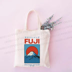 Japanese Osaka Mount Fuji Tote Bag