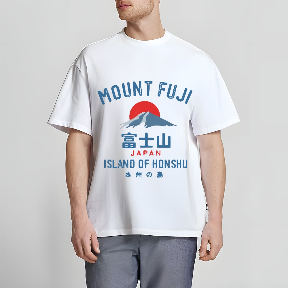 Mountain Fuji Japanese Style Classic Tee