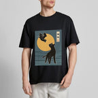 Cat With Batty Classic T-Shirt