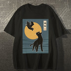 Cat With Batty Classic T-Shirt