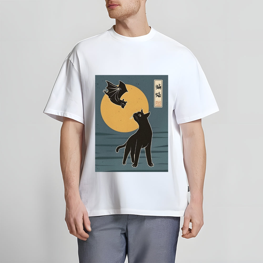 Cat With Batty Classic T-Shirt