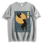 Cat With Batty Classic T-Shirt