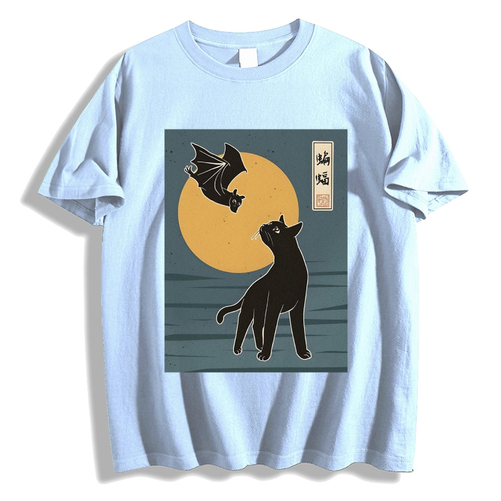 Cat With Batty Classic T-Shirt