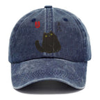 Black Civet Cat Washed Cap