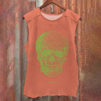 Vintage Skull Washed Tank Top