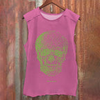 Vintage Skull Washed Tank Top