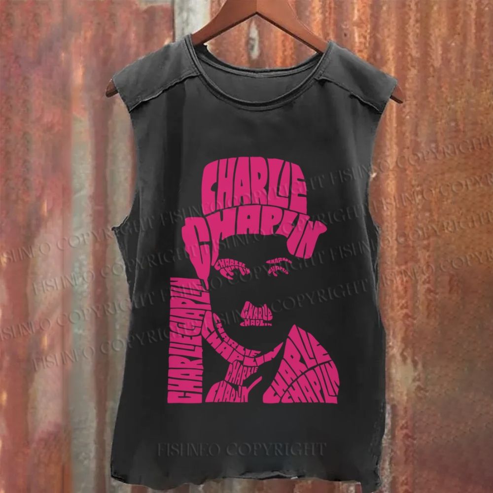 Vintage Chaplin Washed Tank Top