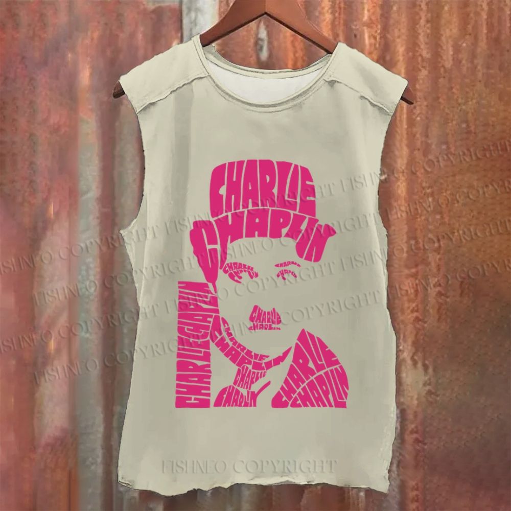 Vintage Chaplin Washed Tank Top