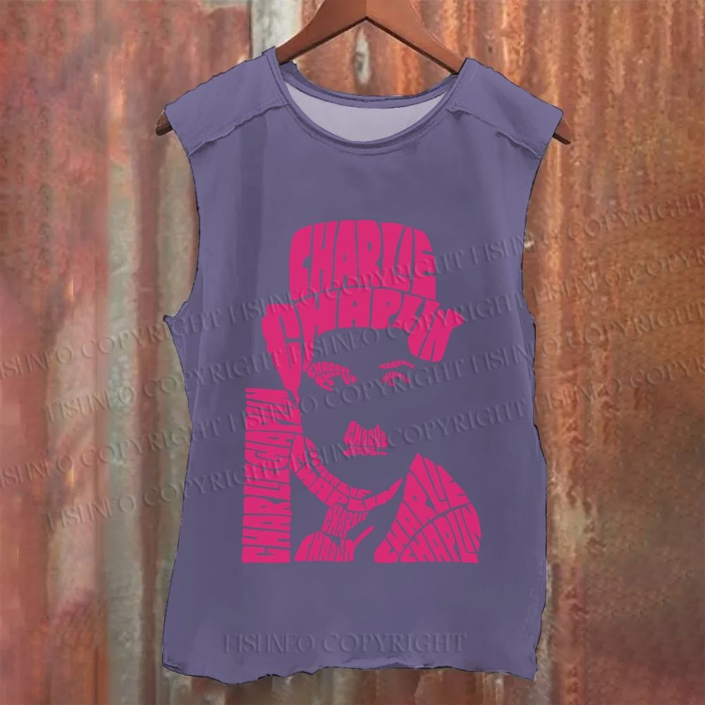 Vintage Chaplin Washed Tank Top