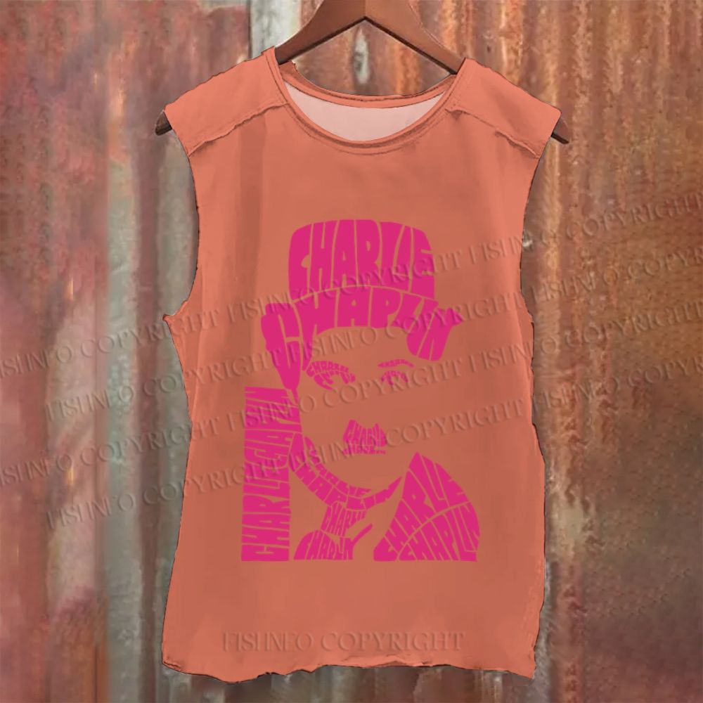 Vintage Chaplin Washed Tank Top