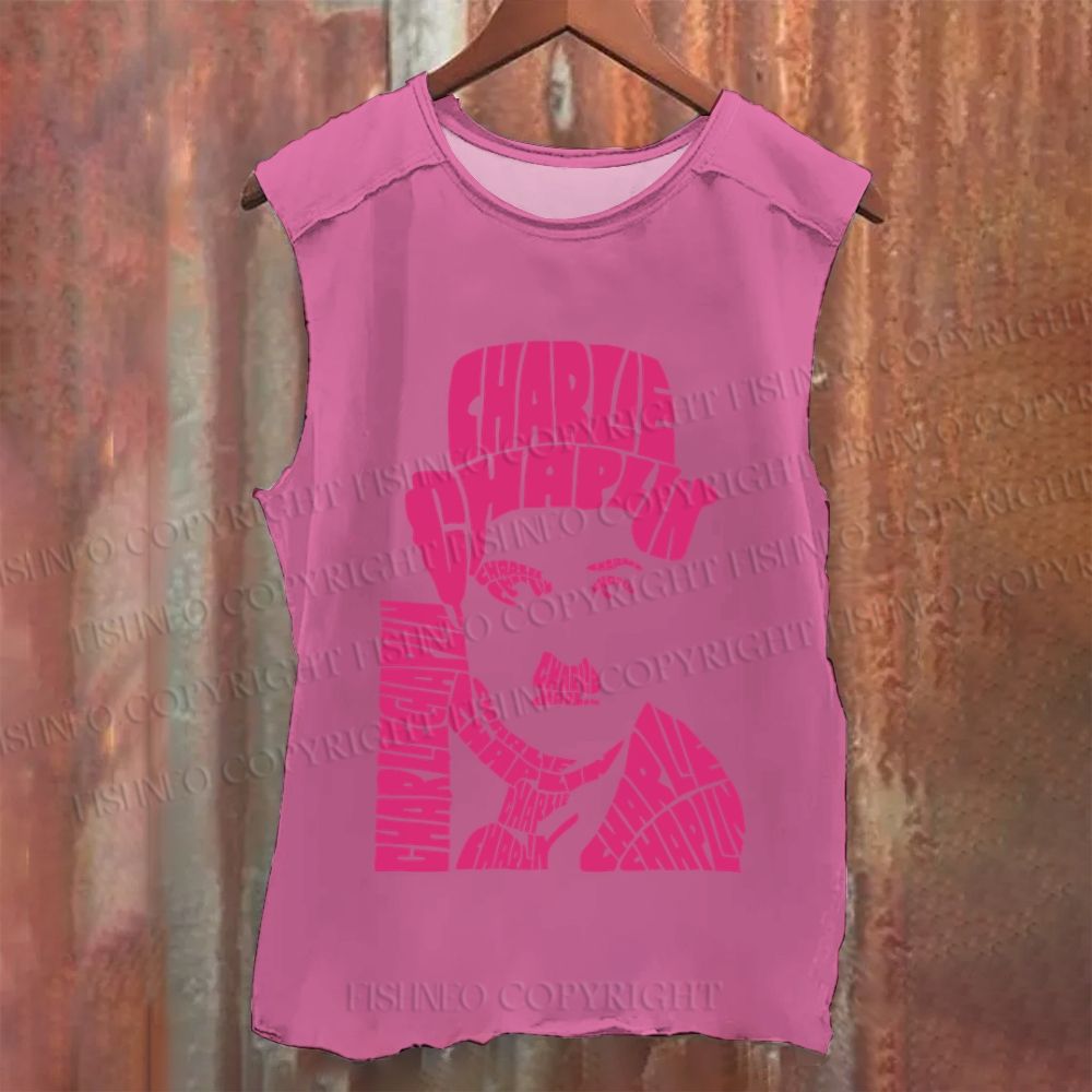 Vintage Chaplin Washed Tank Top