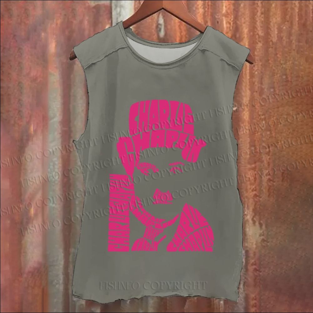 Vintage Chaplin Washed Tank Top