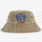 Vintage Sardine Washed Bucket Hat