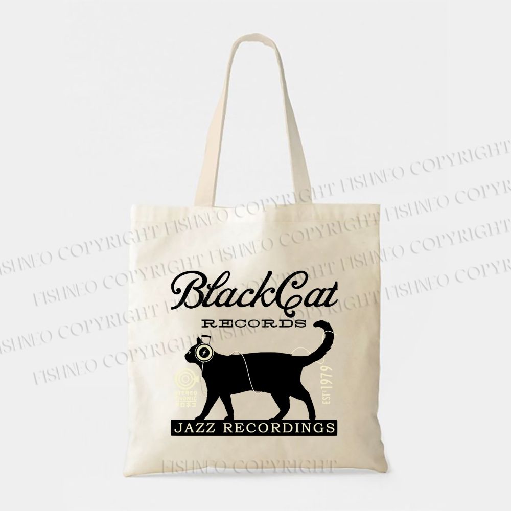 Black Cat Japan Tote Bag