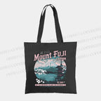 Mountain Fuji Japan Vintage Tote Bag