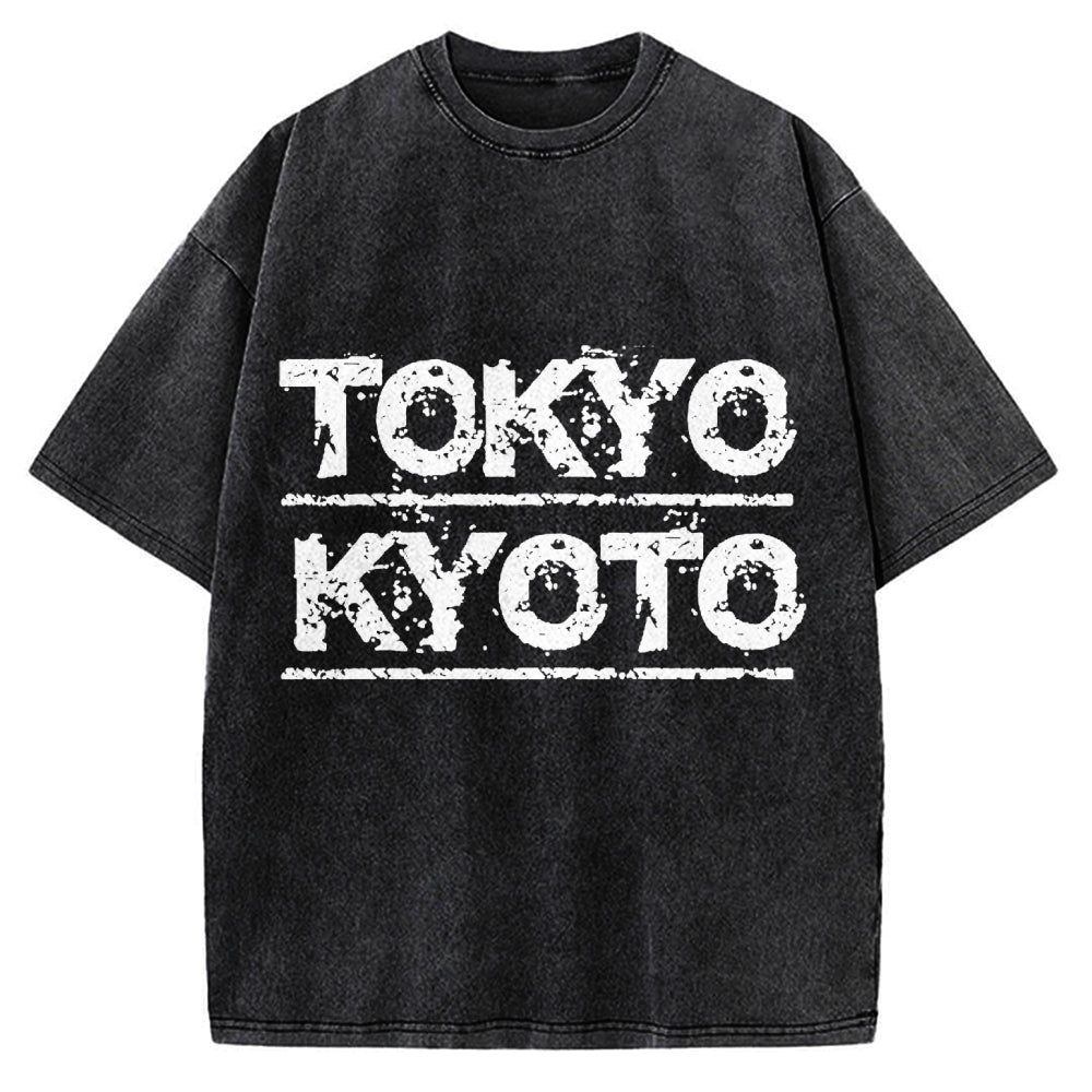 Tokyo Kyoto Vintage Washed T-shirt